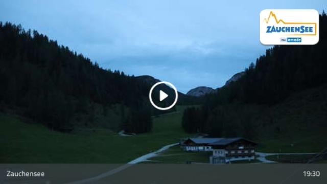 WebCam showing current Snow conditions in Zauchensee