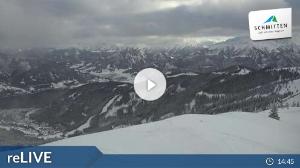 WebCam showing current Snow conditions in Zell am See, ©wtvthmb.feratel.com