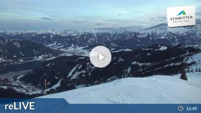 WebCam showing current Snow conditions in Zell am See