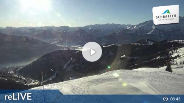 WebCam showing current Snow conditions in Zell am See