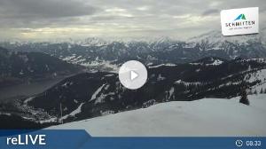 WebCam showing current Snow conditions in Zell am See, ©wtvthmb.feratel.com