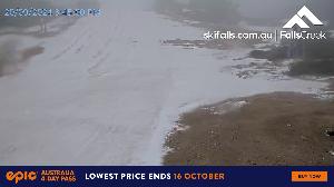 WebCam showing current Snow conditions in Falls Creek, ©Falls Creek