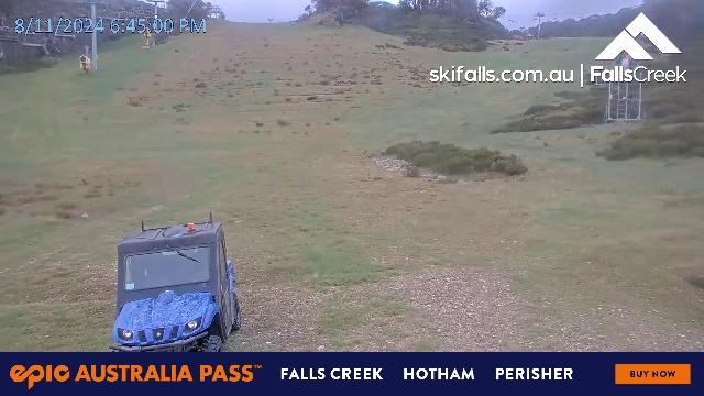 WebCam showing current Snow conditions in Falls Creek