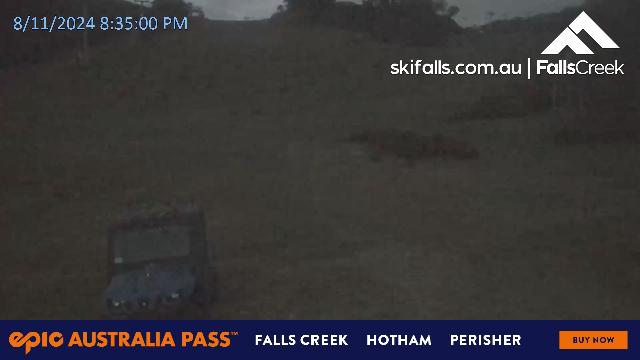 WebCam showing current Snow conditions in Falls Creek