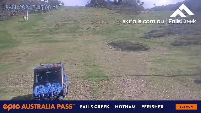 WebCam showing current Snow conditions in Falls Creek