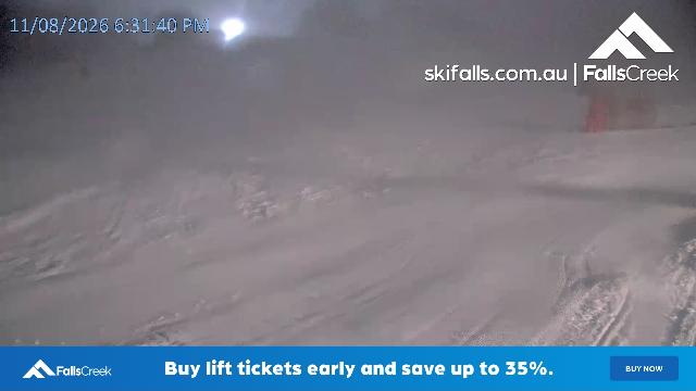 WebCam showing current Snow conditions in Falls Creek