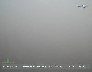 WebCam showing current Snow conditions in Borovets, ©null