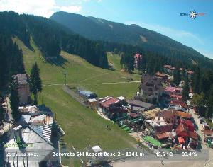 WebCam showing current Snow conditions in Borovets, ©null