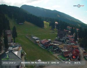 WebCam showing current Snow conditions in Borovets, ©null