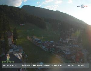 WebCam showing current Snow conditions in Borovets, ©null