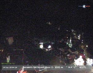 WebCam showing current Snow conditions in Borovets, ©null