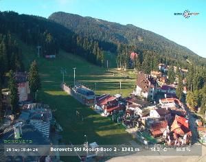 WebCam showing current Snow conditions in Borovets, ©null