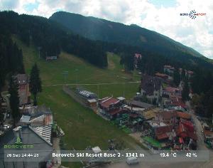 WebCam showing current Snow conditions in Borovets, ©null