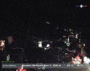 WebCam showing current Snow conditions in Borovets, ©null