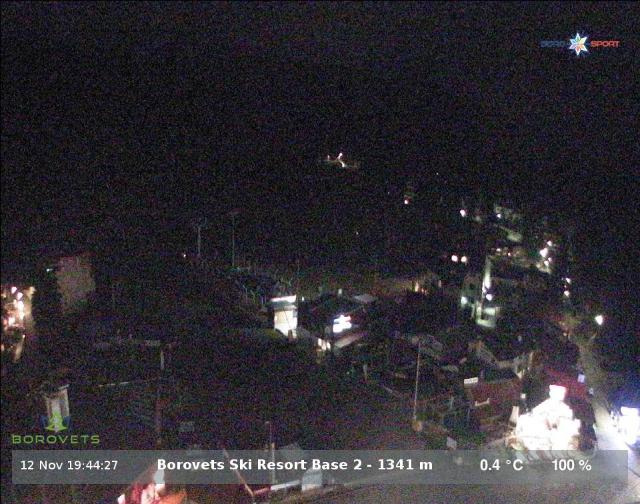 WebCam showing current Snow conditions in Borovets