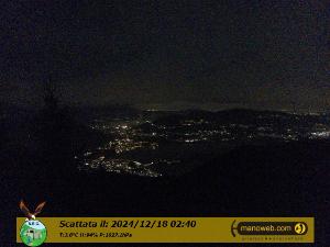 WebCam showing current Snow conditions in Panorama, ©escursionisticivatesi.it