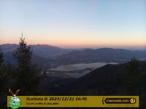 WebCam showing current Snow conditions in Panorama, ©escursionisticivatesi.it