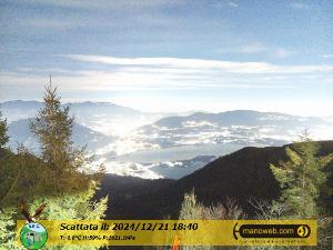 WebCam showing current Snow conditions in Panorama, ©escursionisticivatesi.it