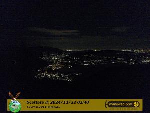 WebCam showing current Snow conditions in Panorama, ©escursionisticivatesi.it