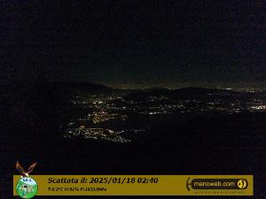 WebCam showing current Snow conditions in Panorama, ©escursionisticivatesi.it