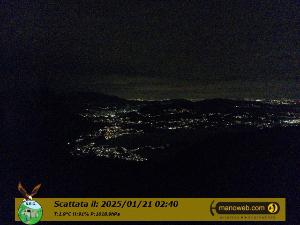 WebCam showing current Snow conditions in Panorama, ©escursionisticivatesi.it