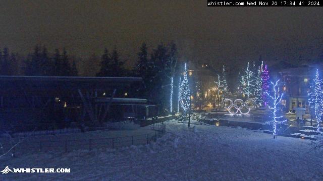 WebCam showing current Snow conditions in Whistler Blackcomb