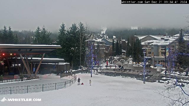 WebCam showing current Snow conditions in Whistler Blackcomb