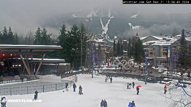 WebCam showing current Snow conditions in Whistler Blackcomb