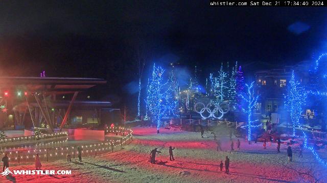 WebCam showing current Snow conditions in Whistler Blackcomb