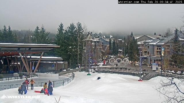 WebCam showing current Snow conditions in Whistler Blackcomb