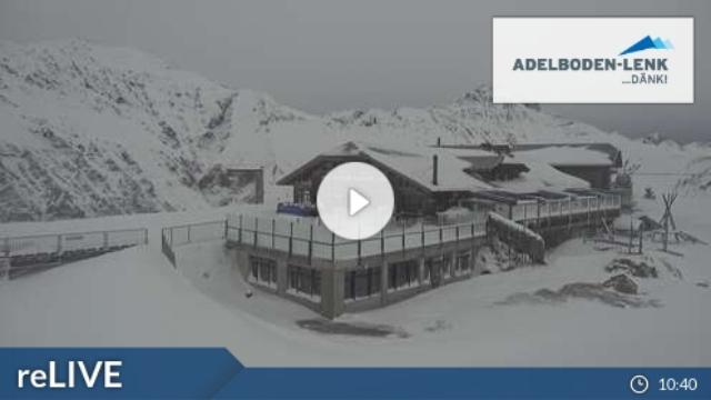 WebCam showing current Snow conditions in Adelboden