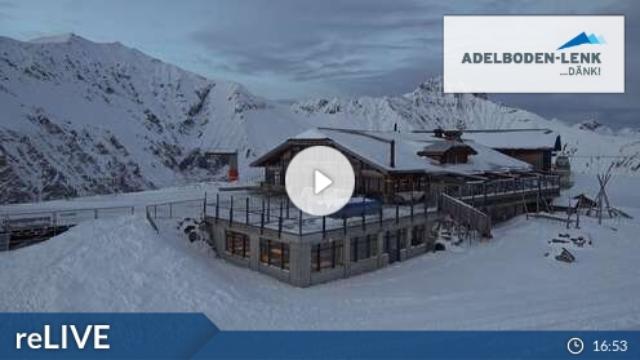 WebCam showing current Snow conditions in Adelboden