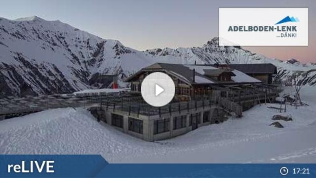 WebCam showing current Snow conditions in Adelboden