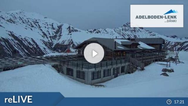 WebCam showing current Snow conditions in Adelboden