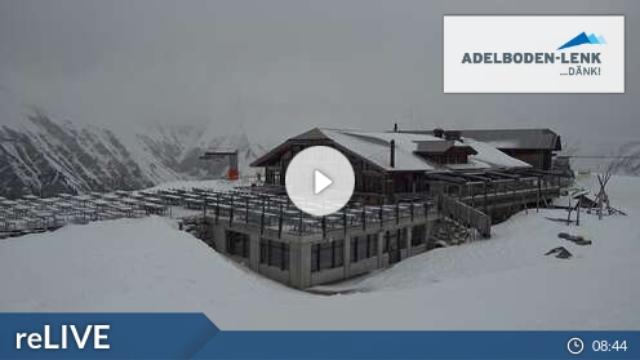 WebCam showing current Snow conditions in Adelboden