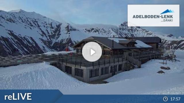 WebCam showing current Snow conditions in Adelboden