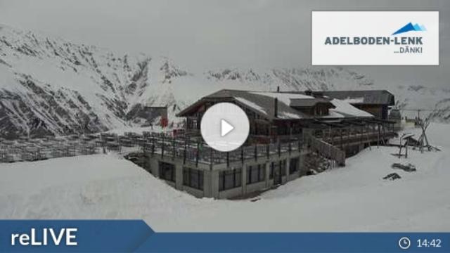 WebCam showing current Snow conditions in Adelboden