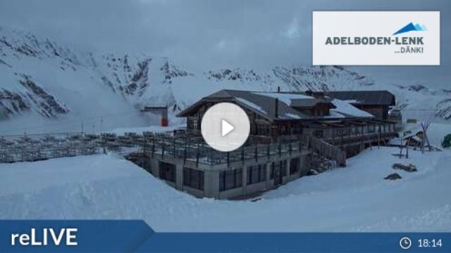 WebCam showing current Snow conditions in Adelboden