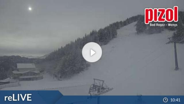 WebCam showing current Snow conditions in Bad Ragaz