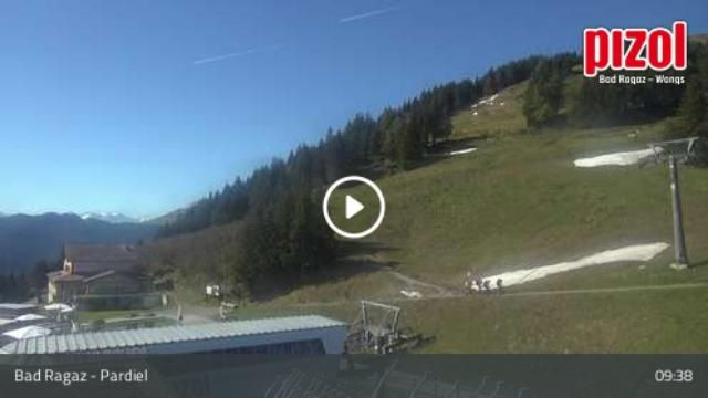 WebCam showing current Snow conditions in Bad Ragaz