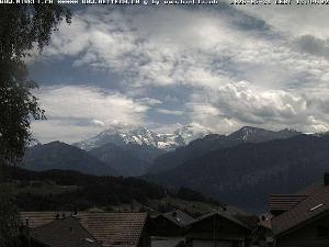 WebCam showing current Snow conditions in Beatenberg, &copy;Birkli
