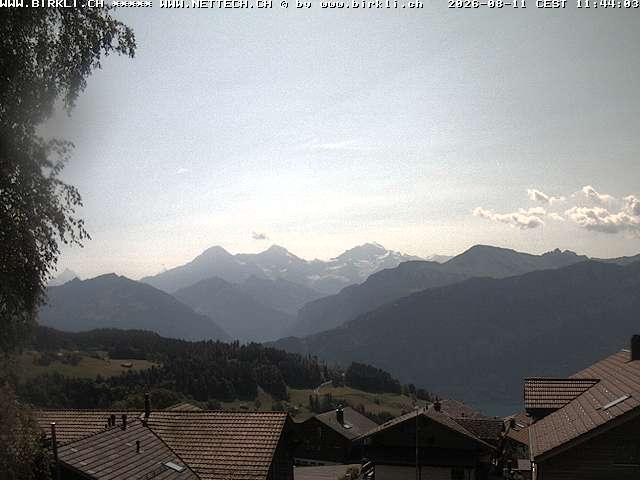 WebCam showing current Snow conditions in Beatenberg