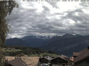 WebCam showing current Snow conditions in Beatenberg, &copy;Birkli