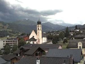 WebCam showing current Snow conditions in Disentis Sedrun, &copy;www.grischa.ch