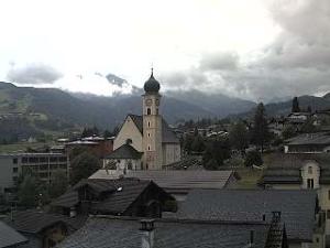WebCam showing current Snow conditions in Disentis Sedrun, &copy;www.grischa.ch