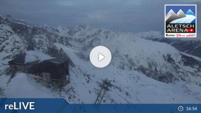 WebCam showing current Snow conditions in Fiesch