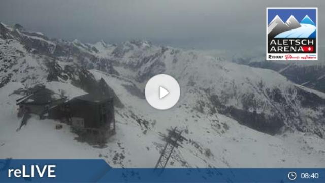 WebCam showing current Snow conditions in Fiesch