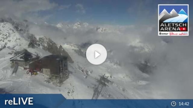 WebCam showing current Snow conditions in Fiesch