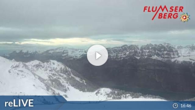 WebCam showing current Snow conditions in Flumserberg