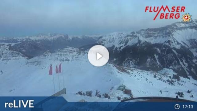 WebCam showing current Snow conditions in Flumserberg